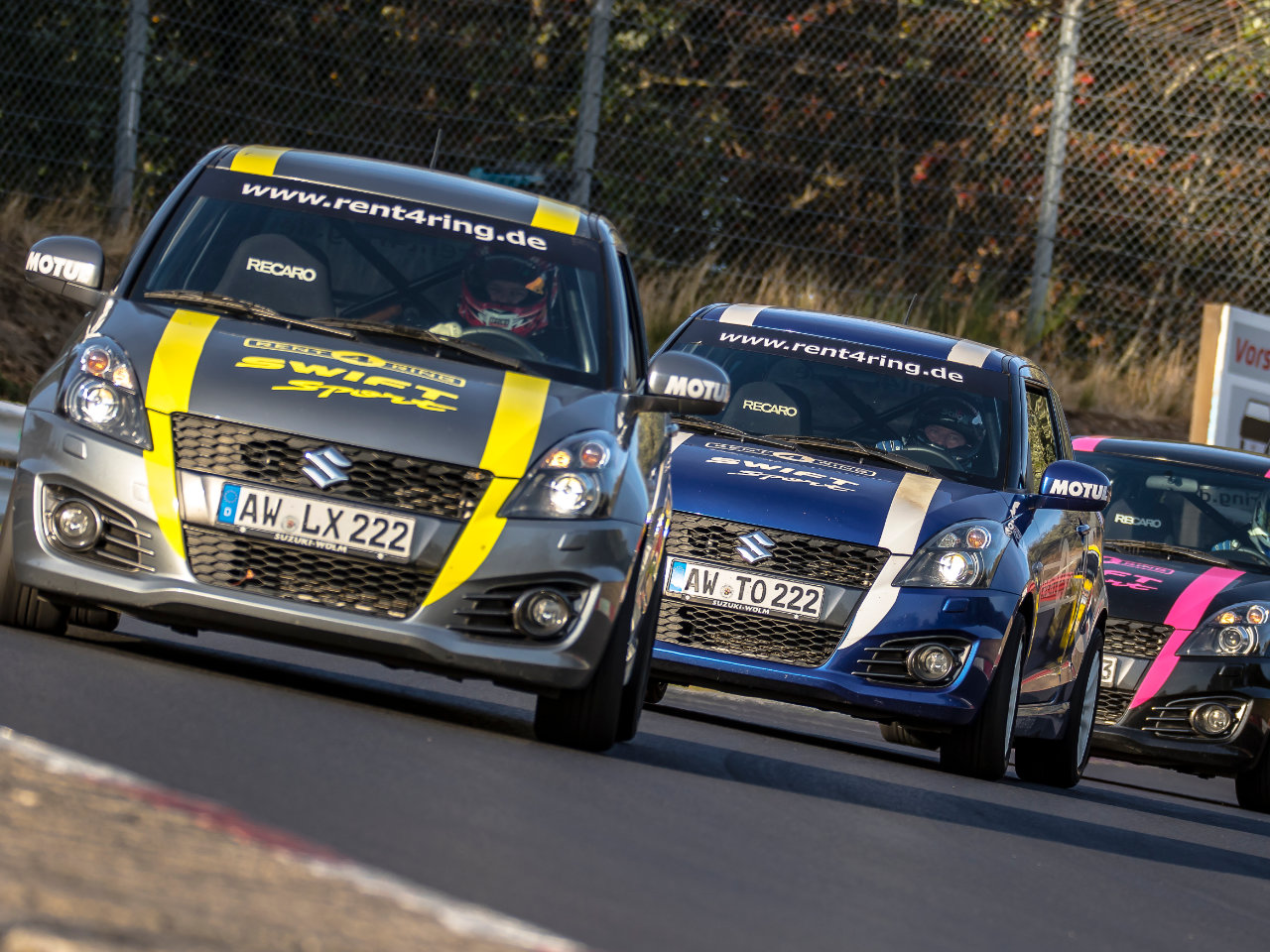 Nürburgring Mietauto Suzuki Swift Rent4Ring